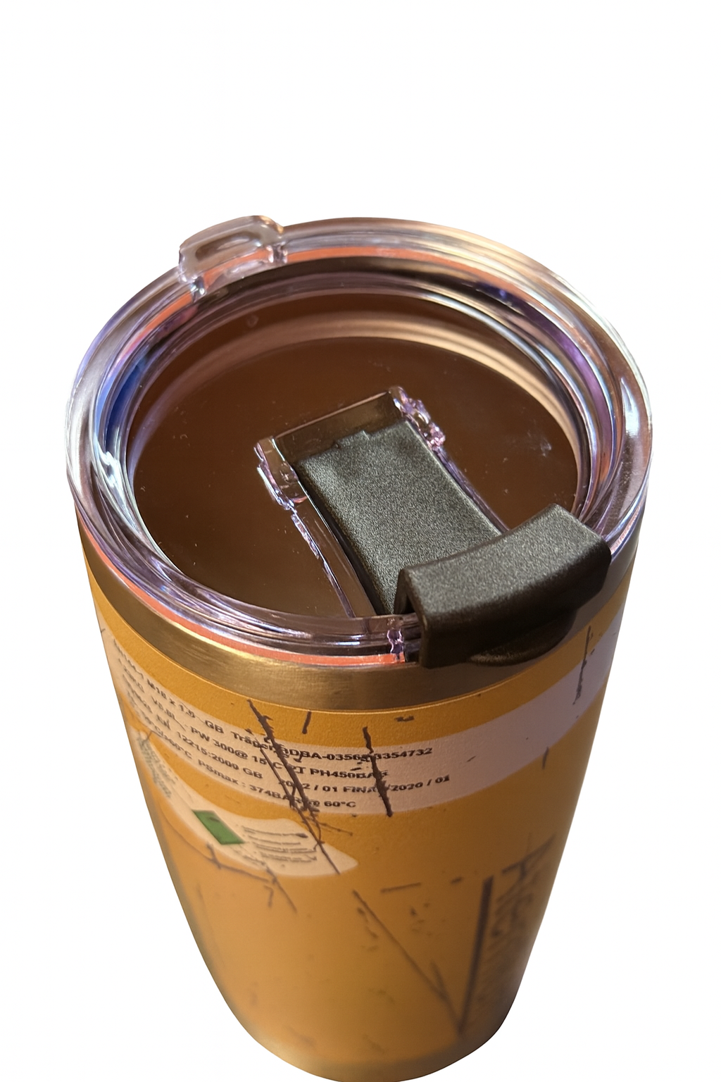 Feuerwehr Thermobecher Atemluftflaschendesign