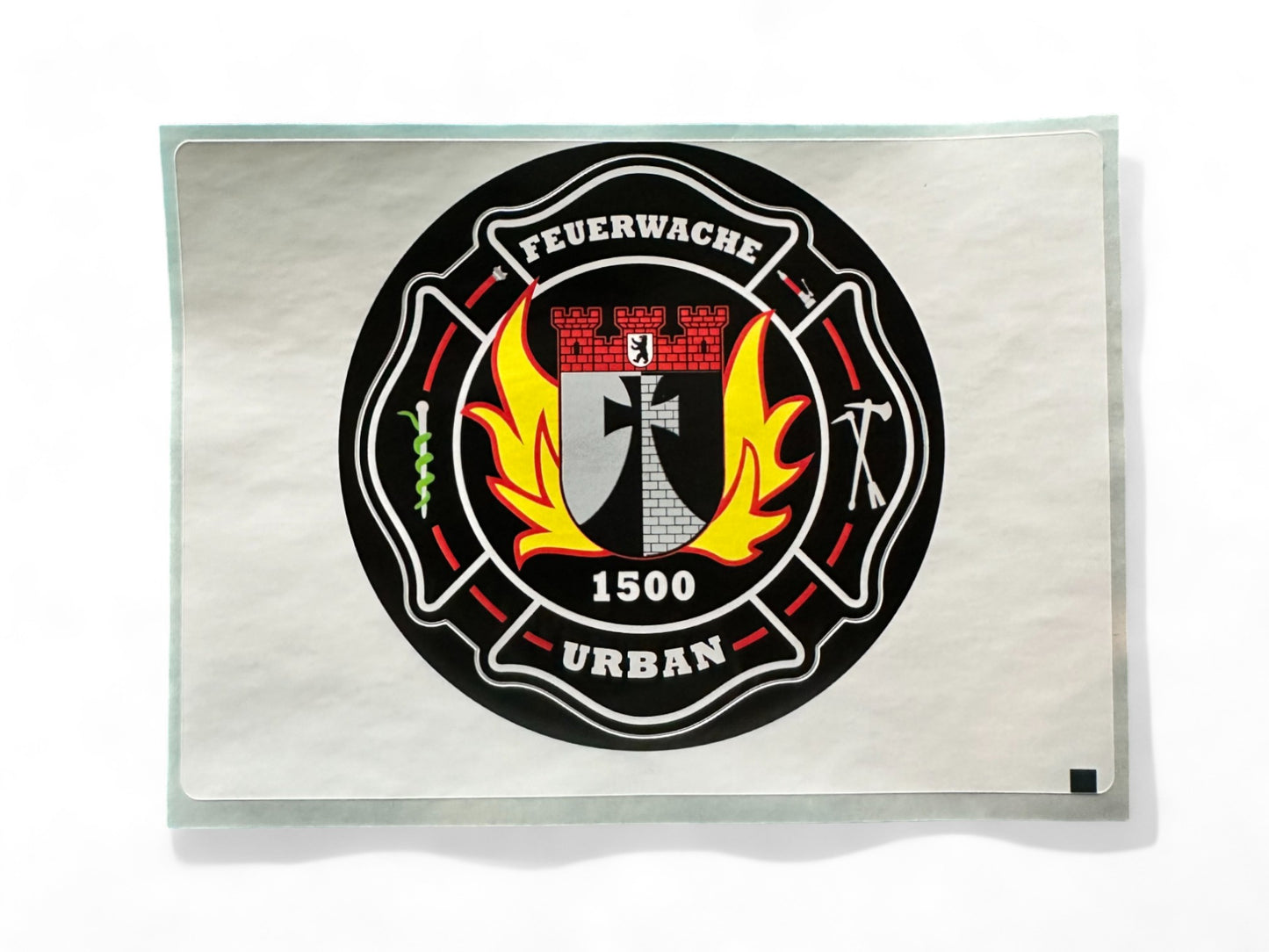 Sticker / Aufkleber Logo der Feuerwache Urban