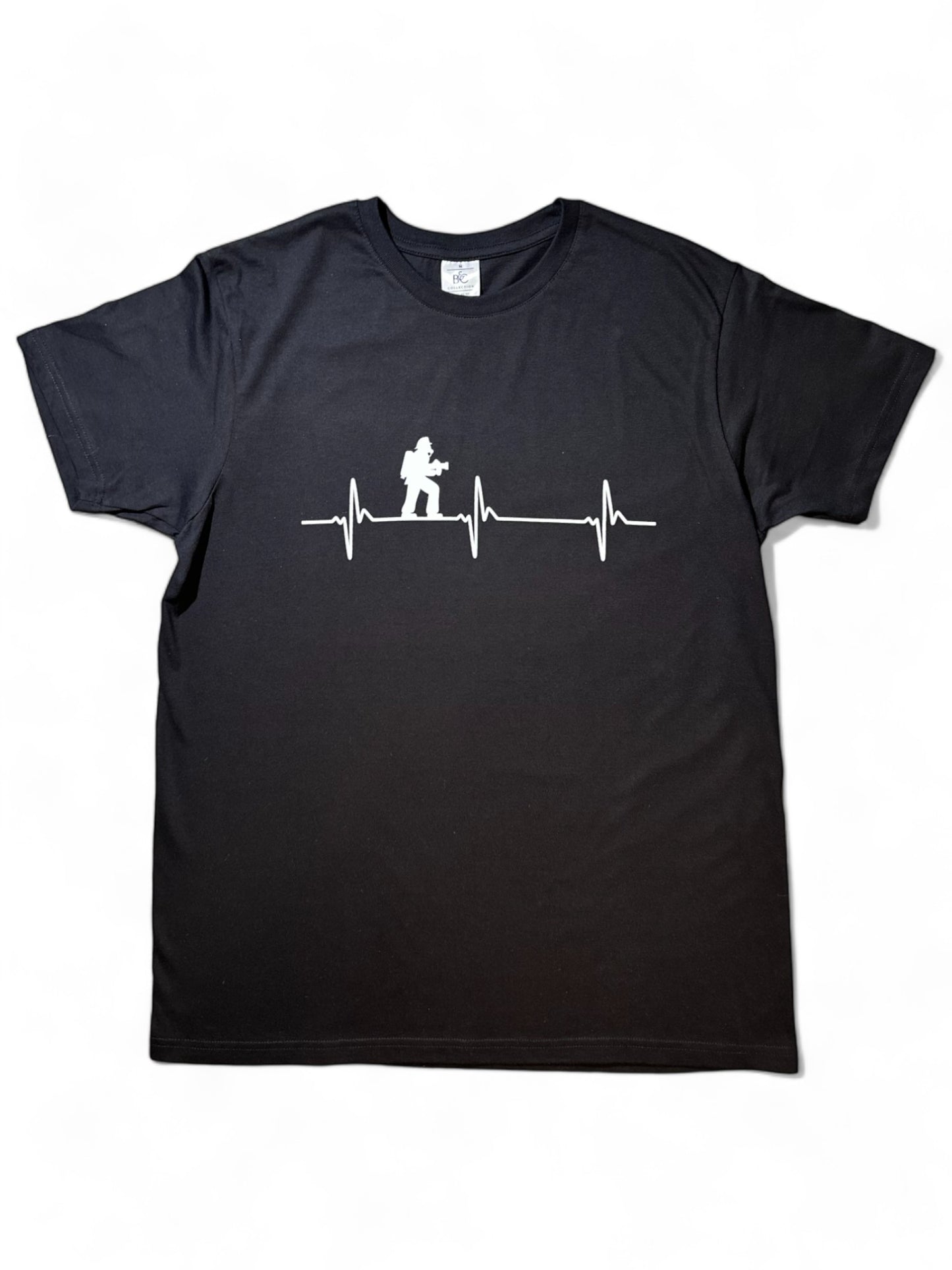 Feuerwehr T-Shirt Herzschlag / Berufung / Leidenschaft / Angriffstrupp