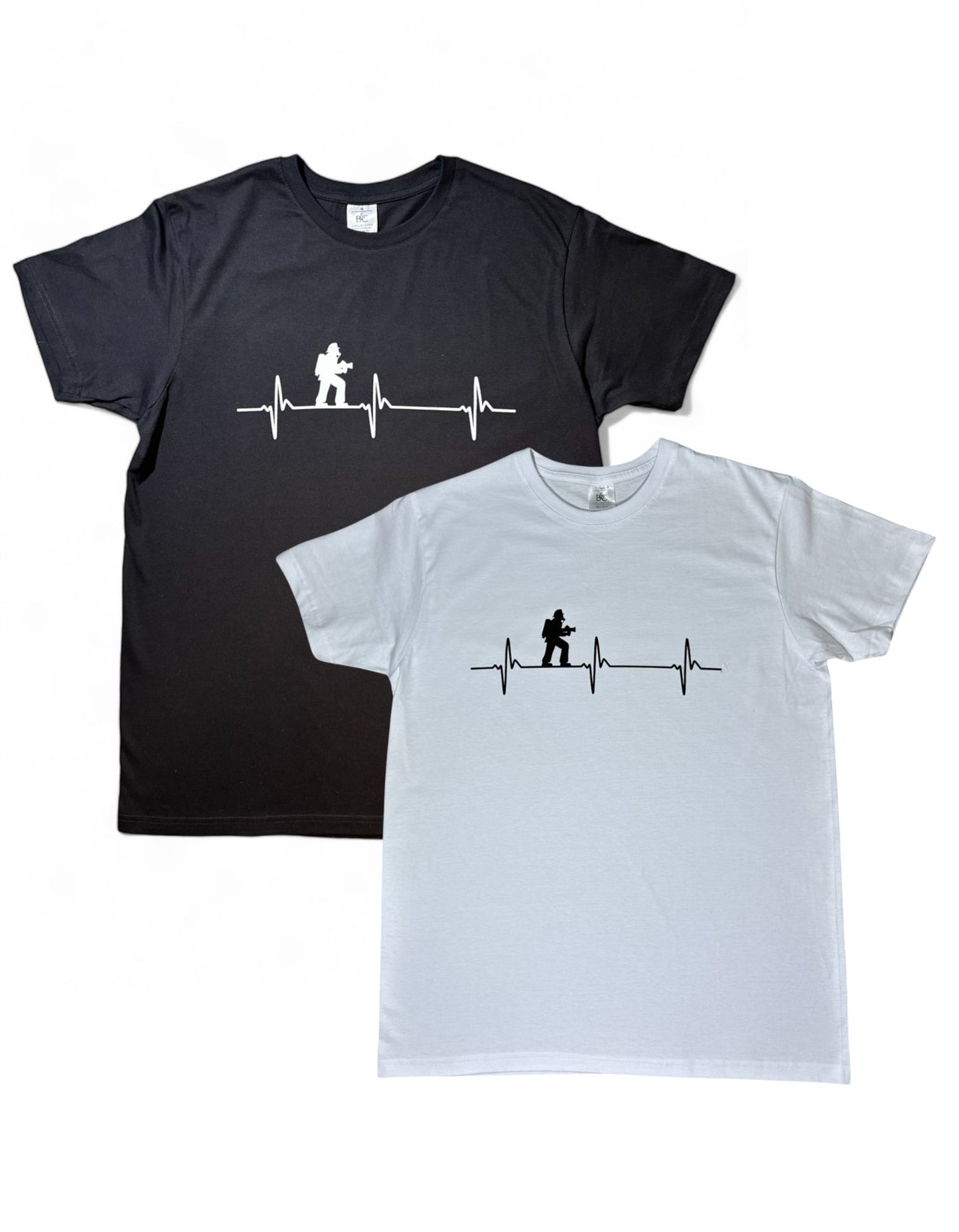 Feuerwehr T-Shirt Herzschlag / Berufung / Leidenschaft / Angriffstrupp